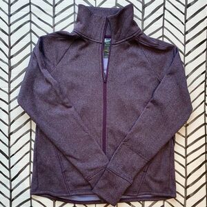 C9 by Champion Purple Pleated Zip Sweatshirt Sz XS